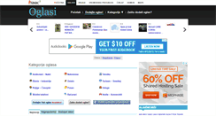 Desktop Screenshot of oglasi.pravac.com